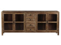 BUFFET TECA RECICLADA CRISTAL 200X38X85