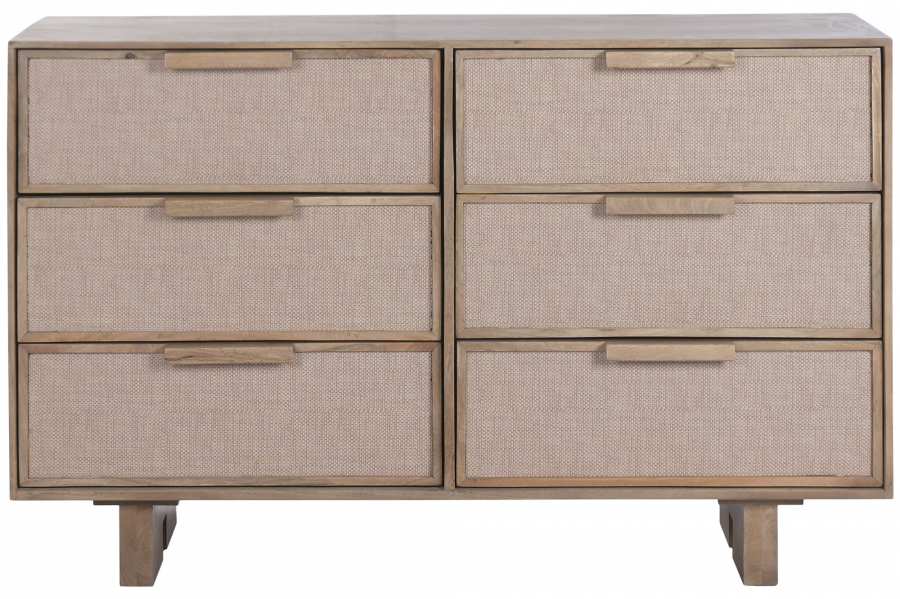COMODA MANGO RATAN 1332X43X85
