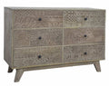 COMODA MANGO 118X40X81 TALLADO