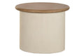 MESITA AUXILIAR MDF ABETO 60X40X50 CREMA