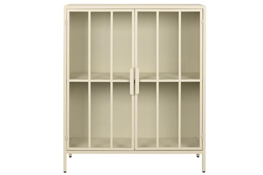 APARADOR METAL 85X37X100 2 PUERTAS 1 ESTANTE