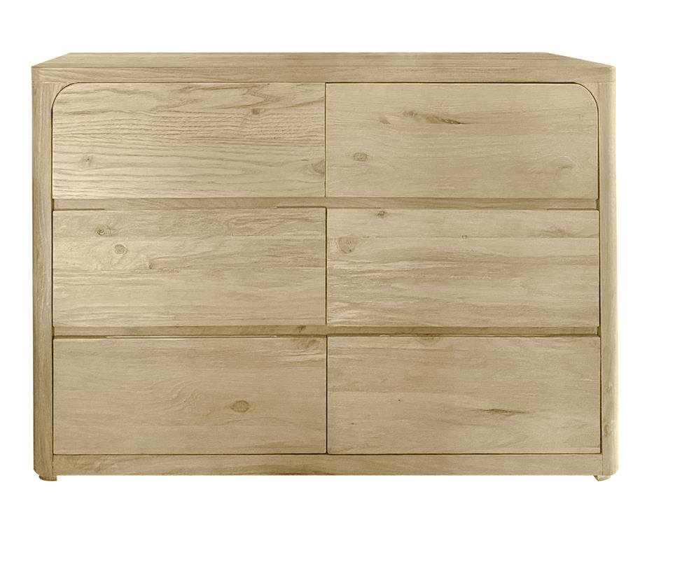 COMODA MADERA DE PINO 120X45X80