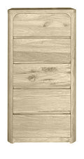 CHIFONIER MADERA DE PINO 55X40X110