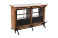 MUEBLE BAR MANGO METAL 150X53X105
