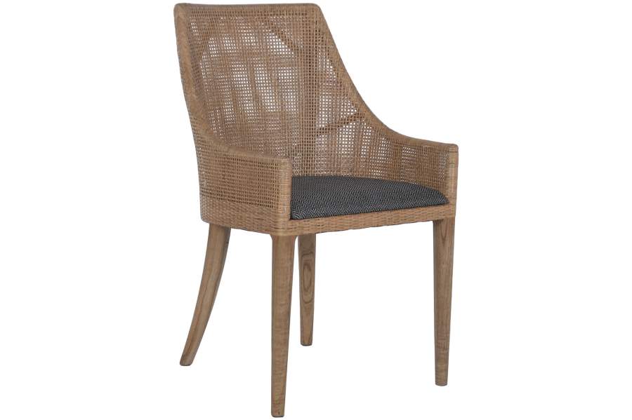 SILLA MINDI POLIESTER 51X52X88 GRIS