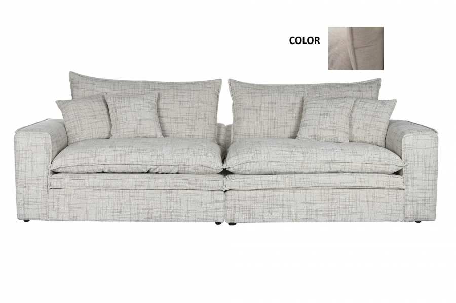 SOFA LINO PLUMA 296X99X100