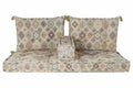 SILLON SET 4 ALGODON 145X76X13 DESGASTADO BEIGE